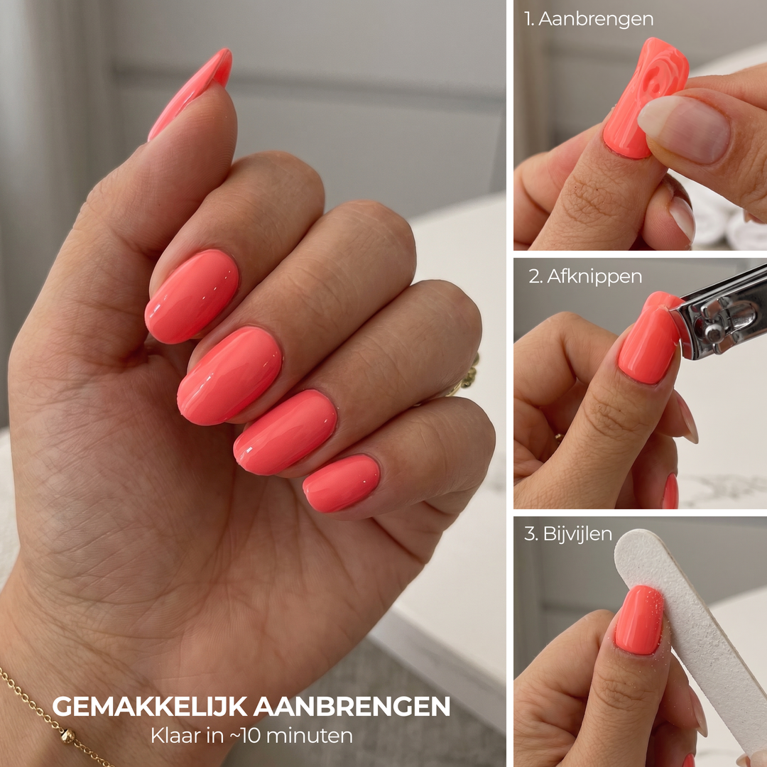 UV-VRIJE GEL NAGEL WRAPS