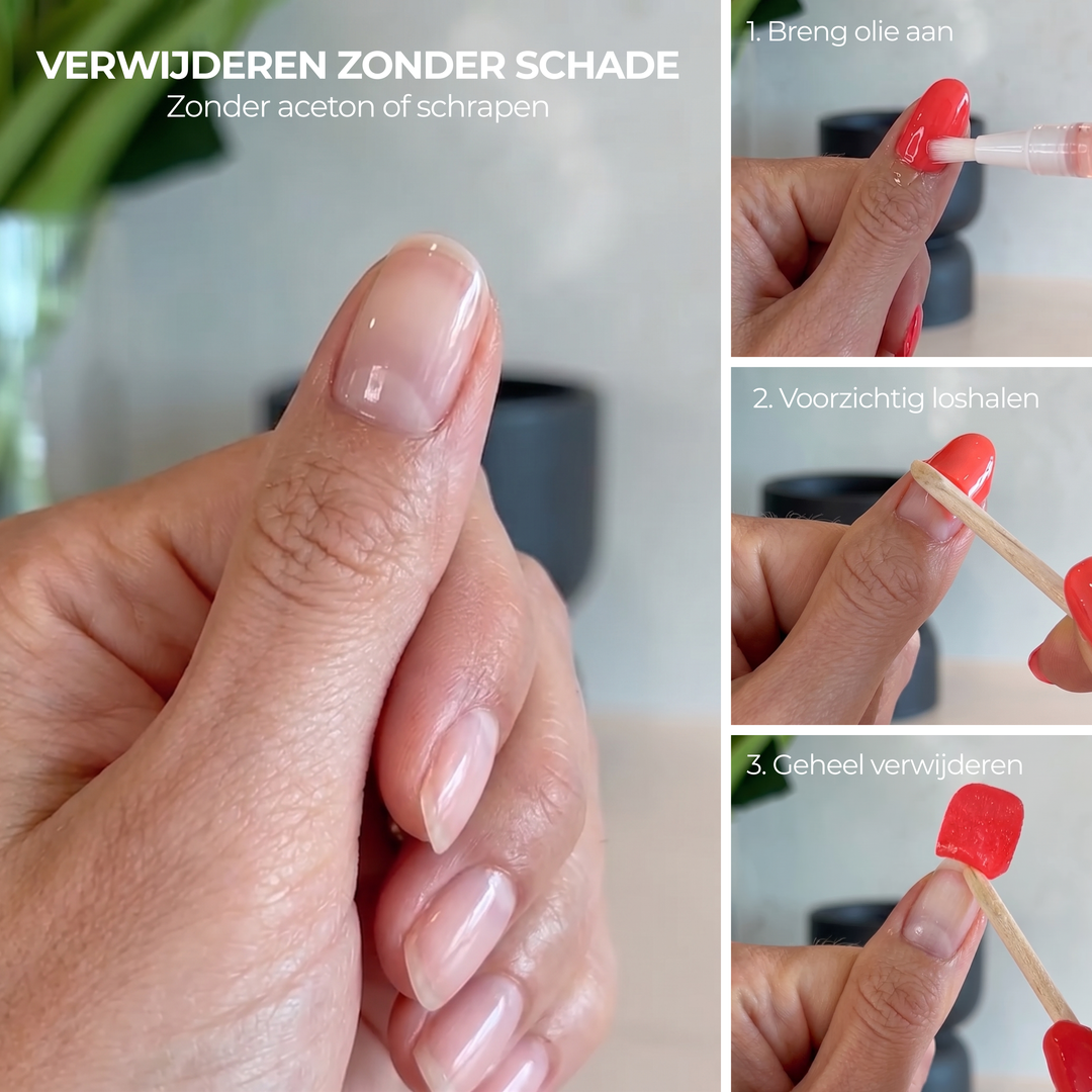 UV-VRIJE GEL NAGEL WRAPS