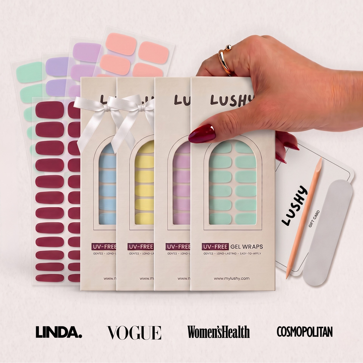 UV-VRIJE GEL NAGEL WRAPS