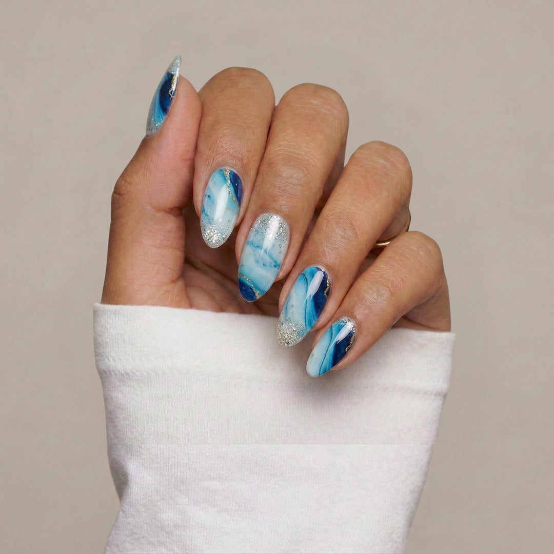 DIY GEL NAGEL WRAPS.